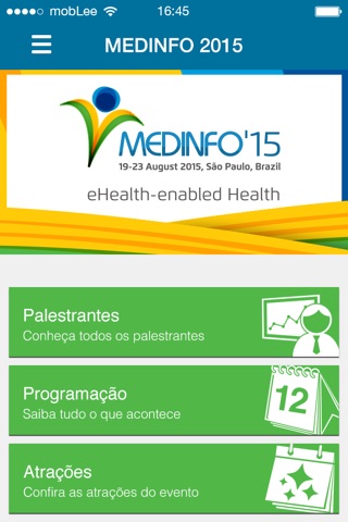 MEDINFO 2015 screenshot 2