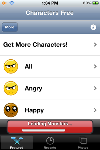 Скриншот из Emoji Characters and Smileys Free!