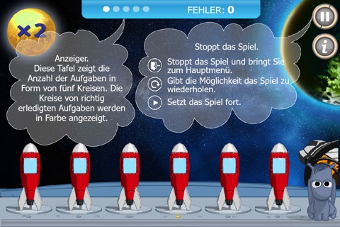 Space Mathematics: Multiplication and Division — Lite screenshot 4