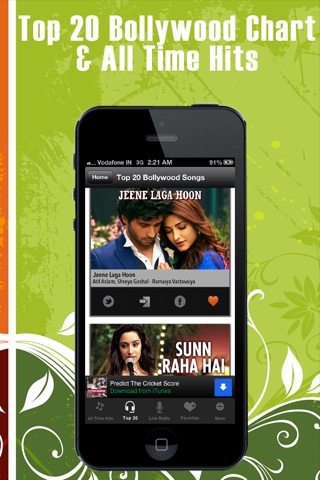 Desi Music Hits : Hindi Songs + Bollywood Radioのおすすめ画像3