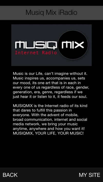 Musiq Mix iRadio