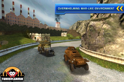 Army War Truck 3D Racer screenshot 2