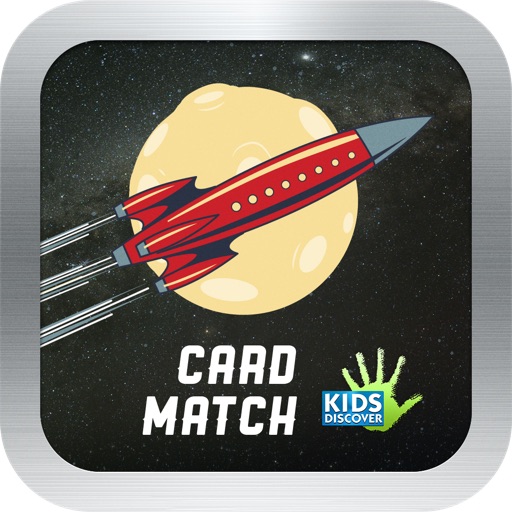 Space Race Card Match Icon