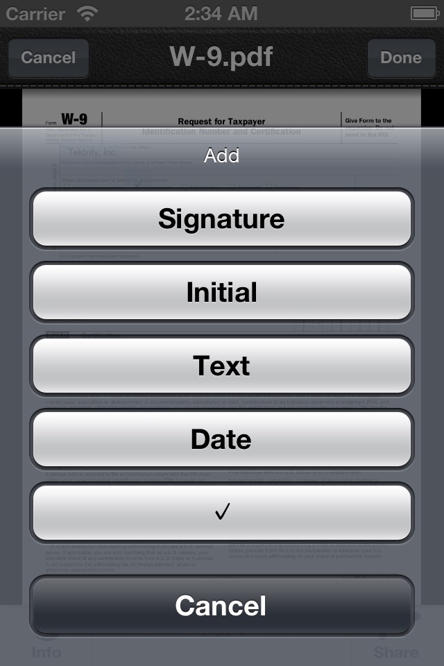 SignPDF - Quickly Annotate PDF screenshot 2