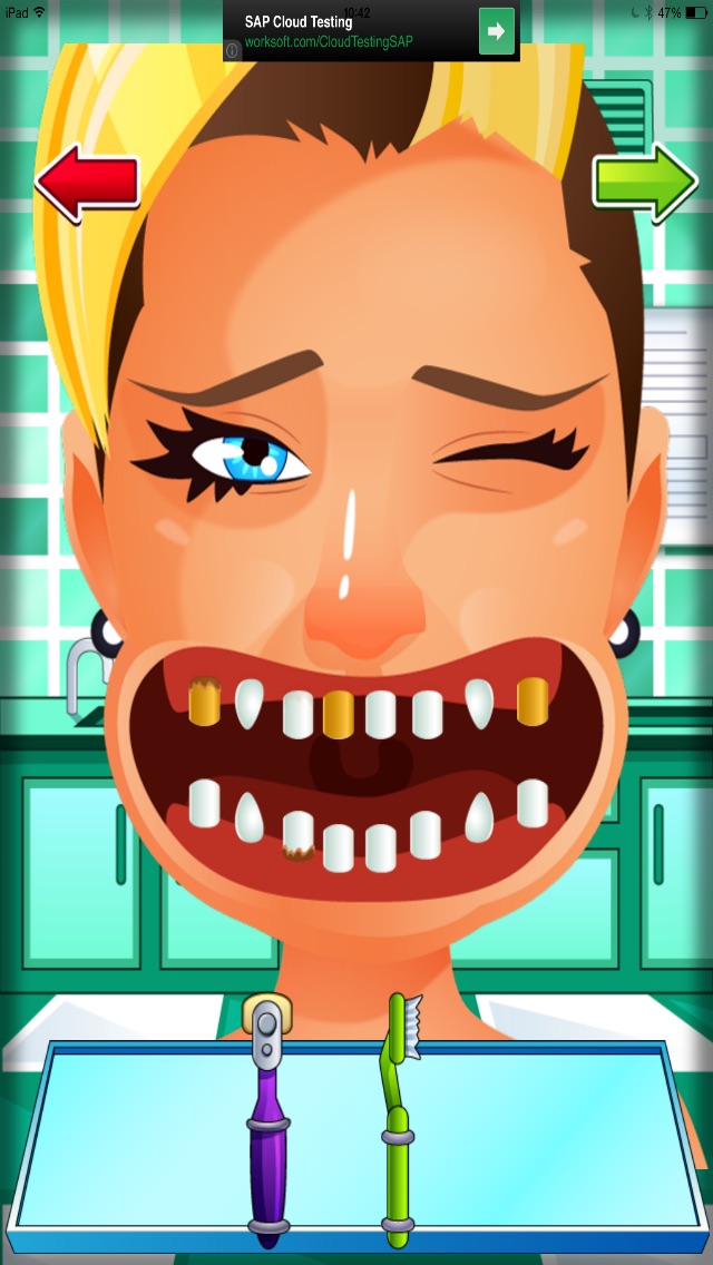 Aaah! Celebrity Dentist HD-Ace Awesome Game for Boys and Little Flower Girls 1.1 IOS -