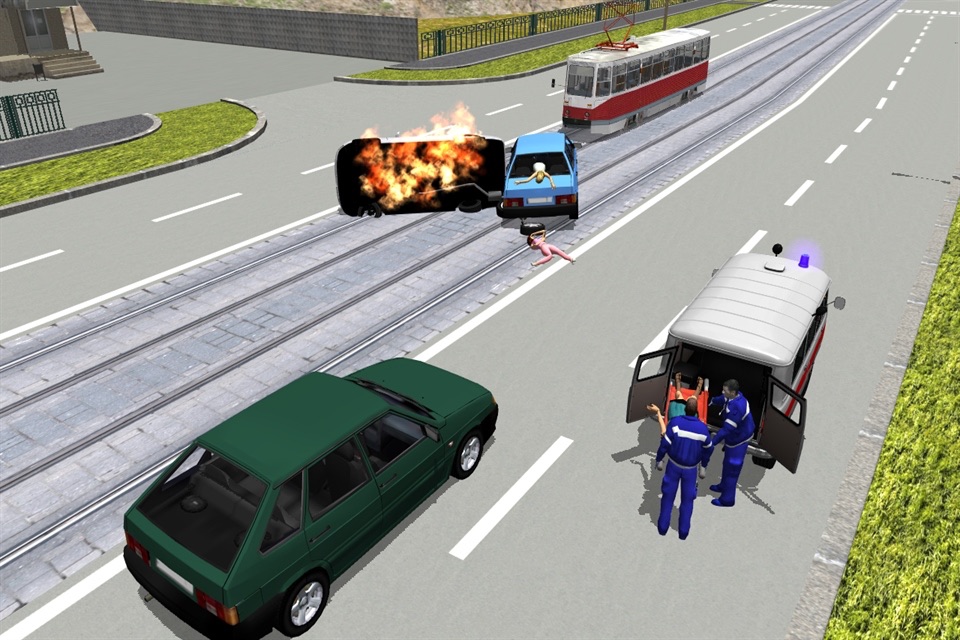 Ambulance Simulator 3D screenshot 4