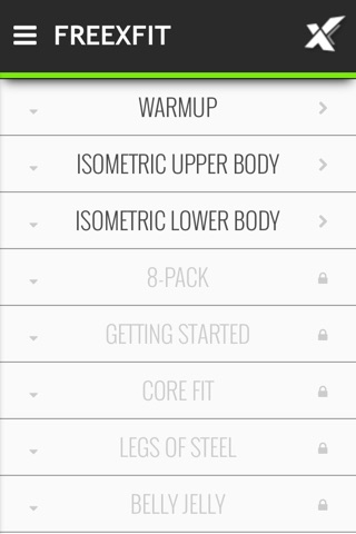 FREEXFIT screenshot 2