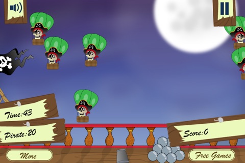 A Sky Pirate - Fiercest sea battle for treasure hunt screenshot 2