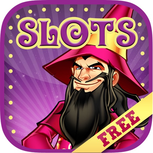 Wizard of Slots Machine FREE - Wonderful and Magical Casino Bonus Game icon