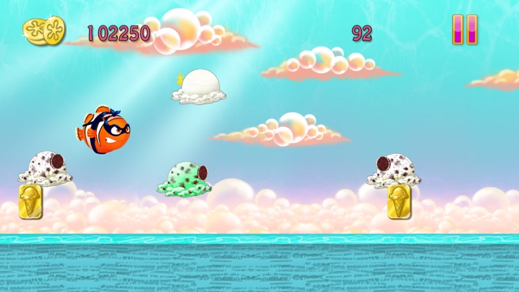 Clumsy Fish Hero Paradise - A FREE Happy Ice Cream Ninjump Evolution Game