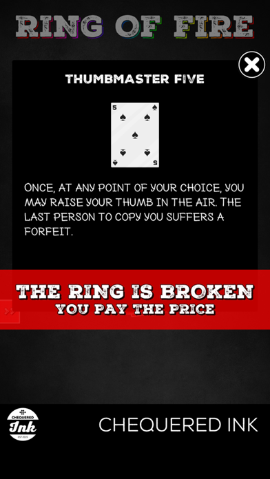 How to cancel & delete Ring Of Fire: The Party Game from iphone & ipad 2