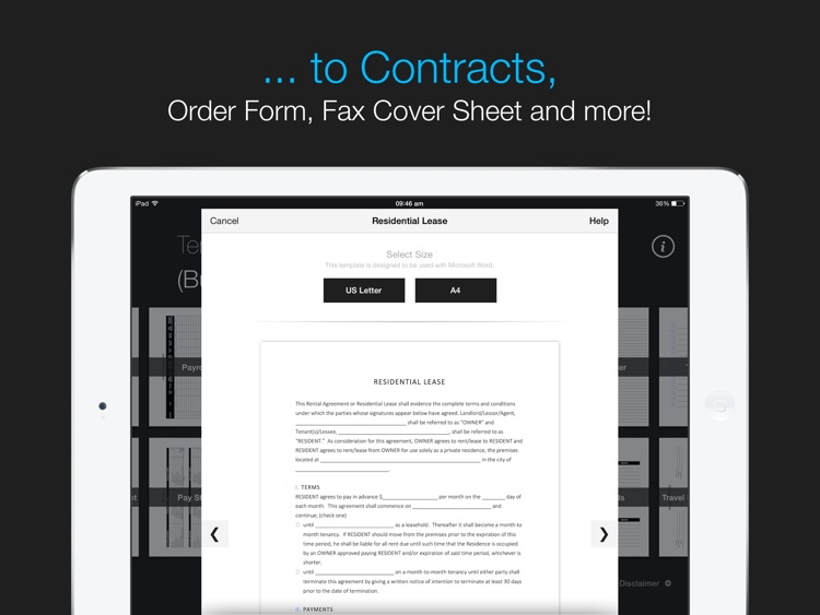 Templates for Word and Excel (Business Edition)