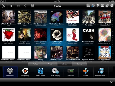 Control4 MyHome - iPad version screenshot 3