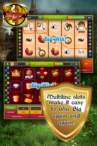 Dragons Empire Vegas Casino Slots – Jewel and Gold Progressive Big Win screenshot 2