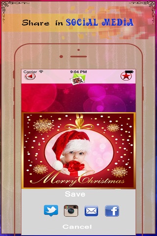 Merry Christmas - Personalized Christmas Greeting Card to Wish Friends screenshot 4