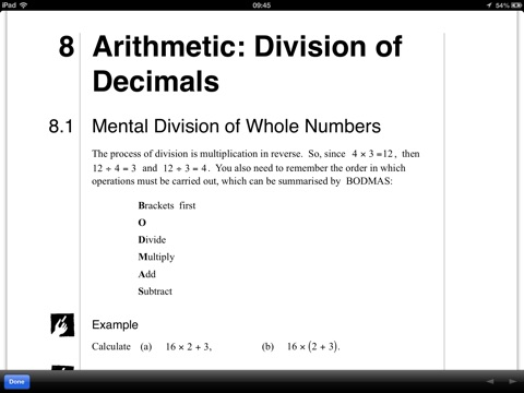 Mastering Mathematics screenshot 3