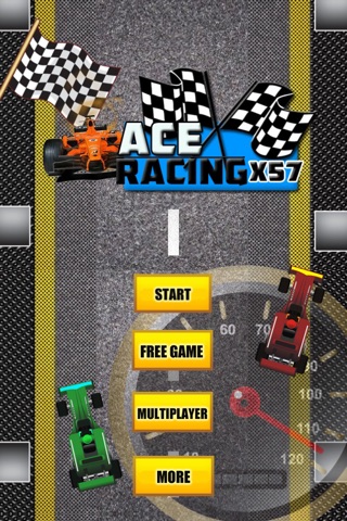 Ace Racing X57 Pro Chase Game screenshot 2