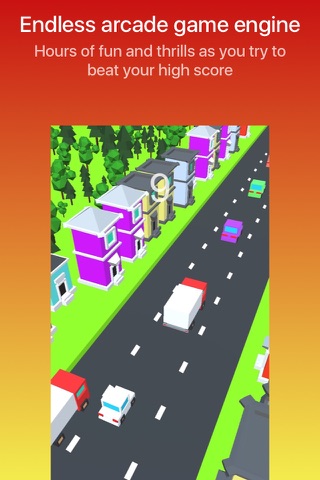 Dodgy Road - FREE Endless Arcade Obstacle Challenge Game screenshot 3