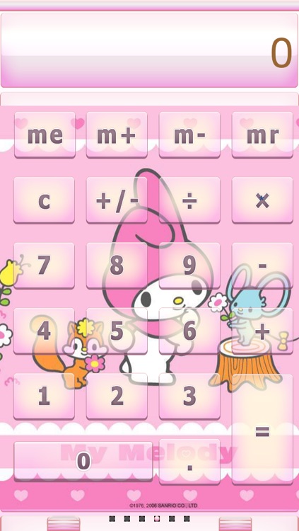 My Melody Calculator