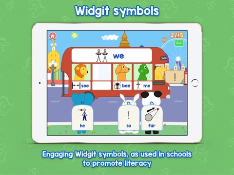 Rhyming Bus: sounds for spelling + reading screenshot 3