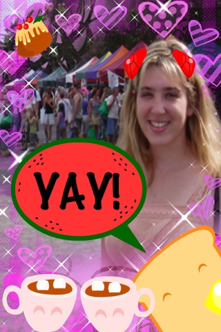 Cute Fat Fox: Photobooth Lite screenshot 3