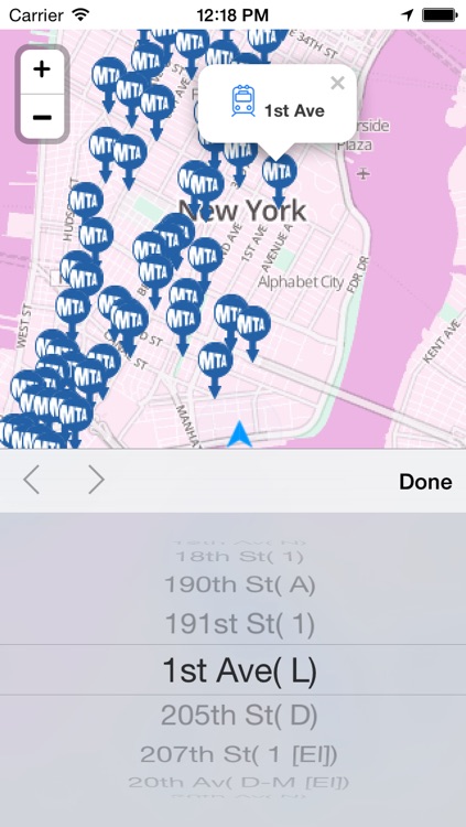 New York Subway - Offline Map of Transports