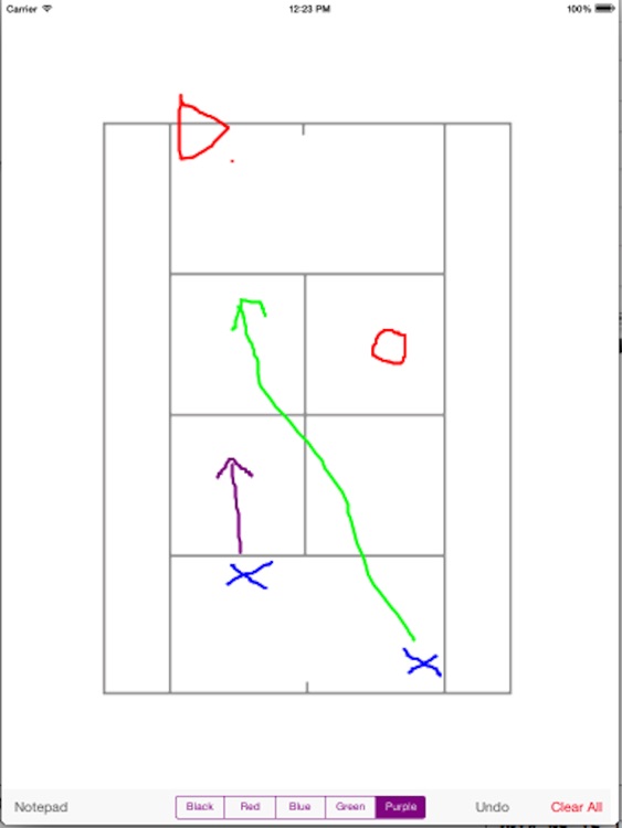 Tennis Whiteboard