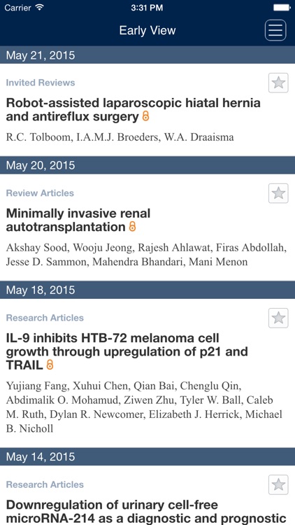 Journal of Surgical Oncology