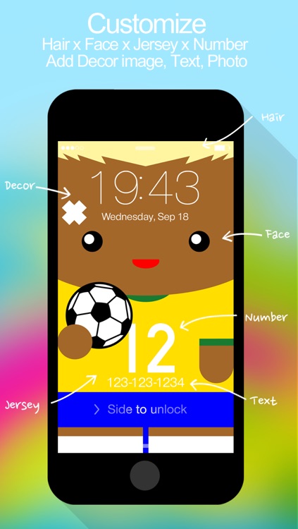 12th Player ( 2014 Soccer Jerseys : iFaceMaker ) screenshot-4