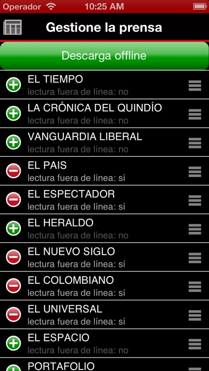 Periódicos Colombianos - Colombia Newspapers by sunflowerapps screenshot-3