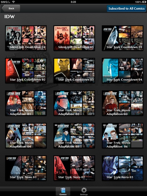 Comics Unlimited : Comic and Cartoon Book Reader screenshot-4