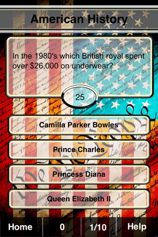 American History FunBlast Trivia Quiz screenshot 4