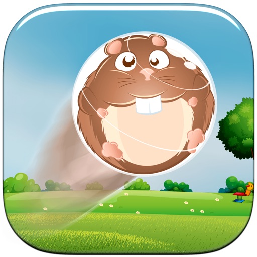 Little Hamster - Rolling around wheels - Free edition iOS App