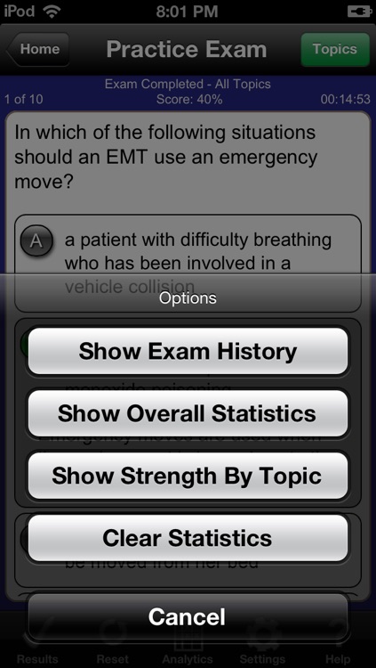 Barron’s EMT Exam Review Practice Questions and Flash Cards screenshot-4