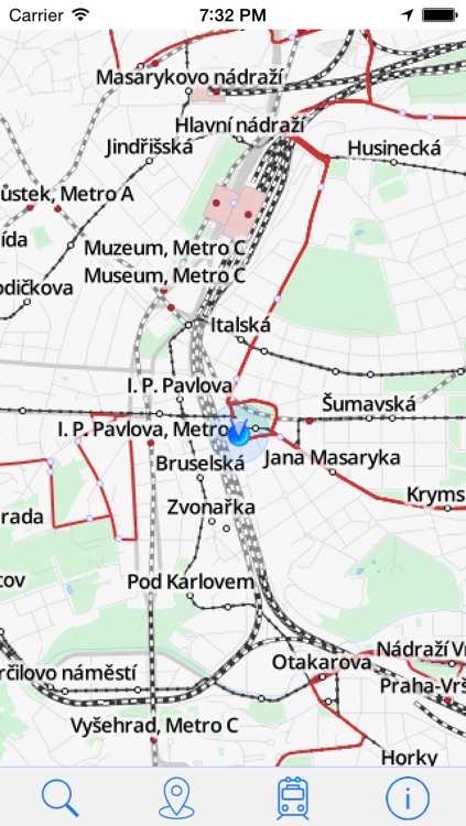 Offline Map Praha - Guide, Attractions and Transports