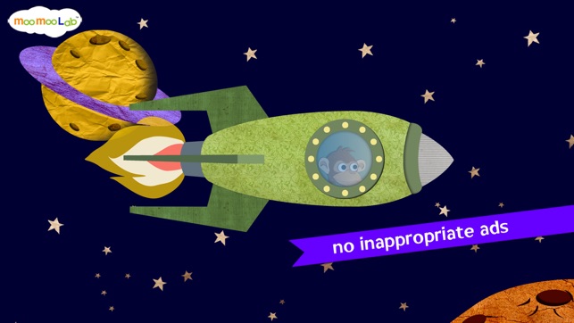火箭，飛機，船- 兒童益智遊戲，圖畫，拼圖活動（英語，國語）by Moo Moo Lab(圖4)-速報App