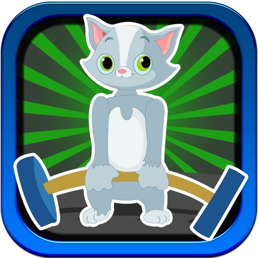 Kitty Weight Lifting Mania - Cat Body Building Racing Challenge Pro Icon