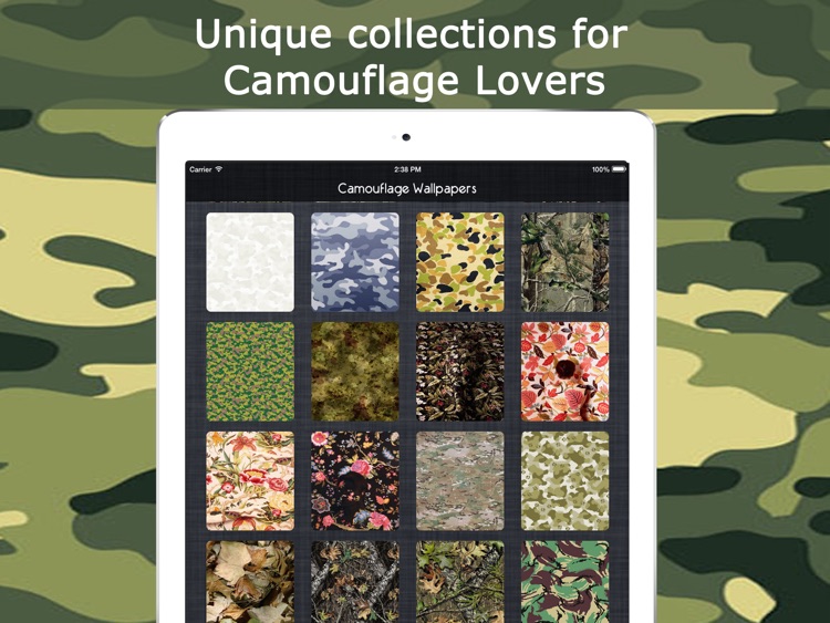 Camouflage Wallpapers For iPad