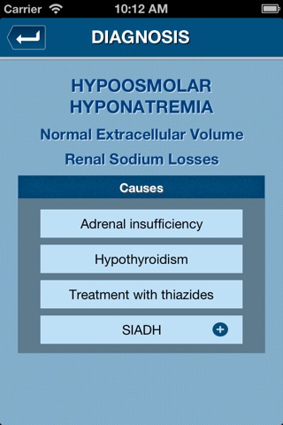 Dysnatremia screenshot 2