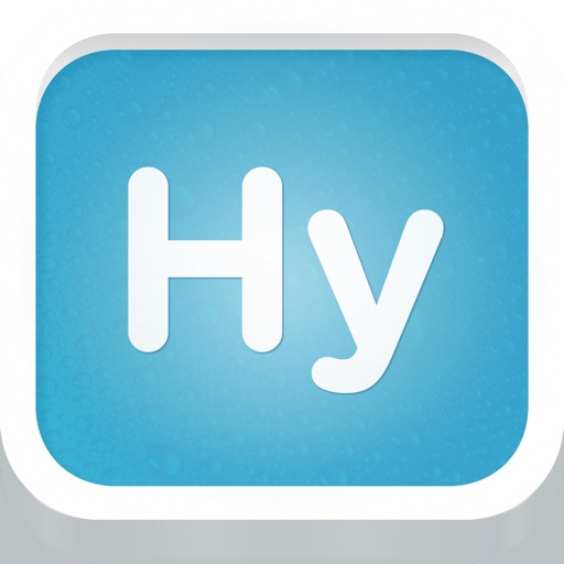 Hy, how much water did you drink today? iOS App