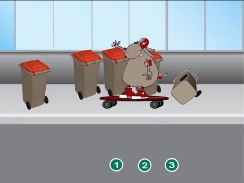 Leer samen met vuilnisbakkie en speel ook leuke spelletjes screenshot 4