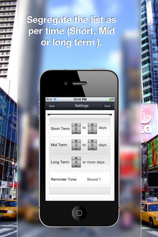 Time Management+ Lite screenshot 3