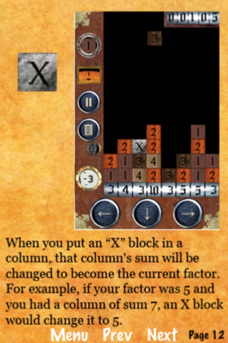 Enigma (falling blocks game with arithmetic skill) HD screenshot 4