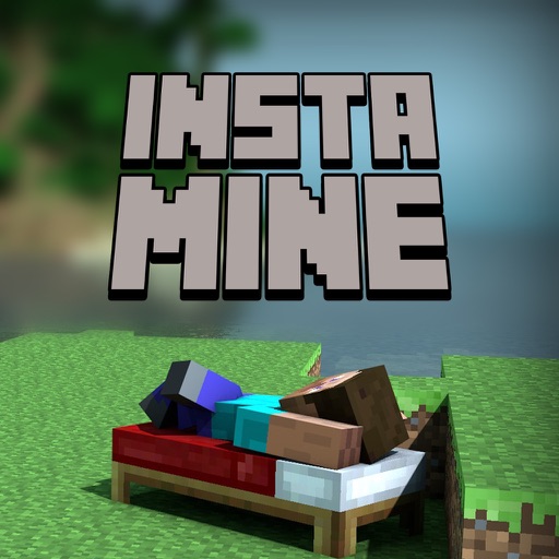 InstaMine - Social Network for Minecraft! Skins, Wiki, Servers, Mods & More iOS App