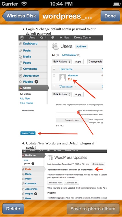 Wireless Disk - HTTP File Sharing, USB Drive, Upload & Download screenshot-3