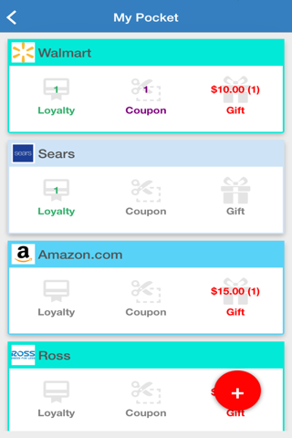 Gift Card Wallet - PocketZee screenshot 3