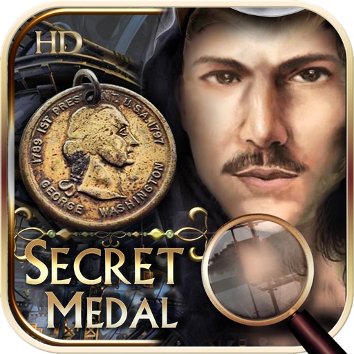 Antique Golden Medal HD - hidden objects puzzle game icon