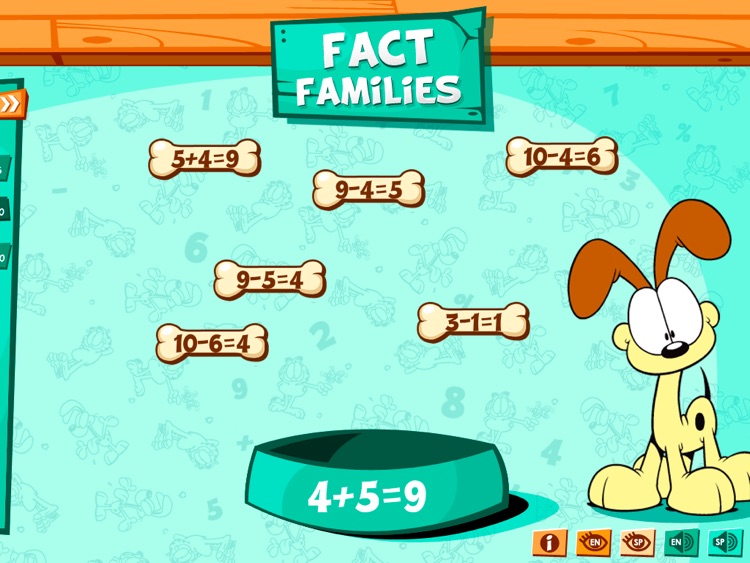 Garfield's Mental Math Games screenshot-3