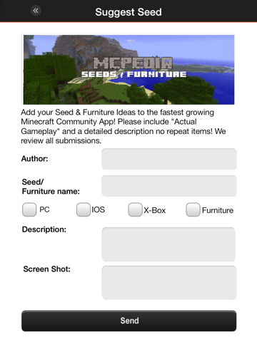 Игра Seeds & Furniture for Minecraft - MCPedia Pro Gamer Community!
