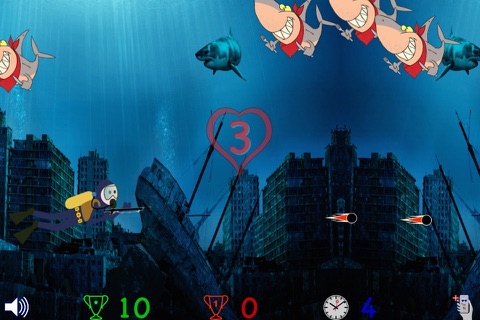 Shark Attack! Deep Sea Diver screenshot 2